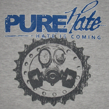 Pure Hate "Hate Is Coming" Grey XXL